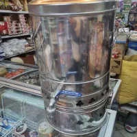 سماور گازی ۲۵ لیتری در حد نو