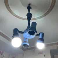 لوستر ۴ شاخه قابل تنظیم عمودی و افقی