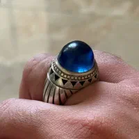 انگشتر نقره لعل کهنه