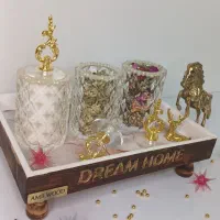 پاسماوری تمام رزین کریستالی|ظروف سرو و پذیرایی|رفسنجان, |دیوار