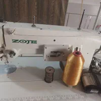 چرخ زوجی گلدوزی نو و ترتمیز