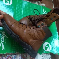 کفش نیم بوت تمام چرم دست دوز تبریز