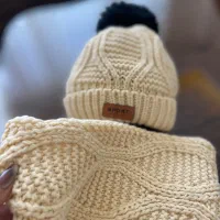 انواع شال و کلاه بافت بسیار شیک