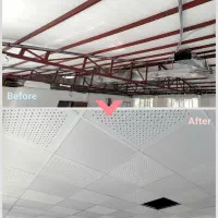 سقف کناف، تایل، پی وی سی