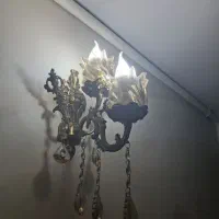 لوستر ب همراه دیوارکوب|لوستر و چراغ آویز|اسلام‌شهر, مسکن مهر اسلاشهر (شهرک امام خمینی)|دیوار