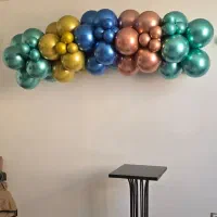 ریسه بادکنک|صنایع دستی و سایر لوازم تزئینی|آبادان, |دیوار