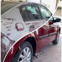 صافکاری و نقاشی ماشین تیکه ایی ۱/۸۰۰ دورنگ ۱۵