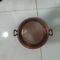 ماهیتابه مسی چکش‌کاری شده