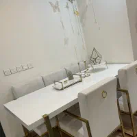 ست نهارخوری فوق العاده لوکس مینمیال و استیل|میز و صندلی غذاخوری|تهران, شهرک چیتگر|دیوار