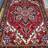 یک عدد فرش شیش متری دست بافت هریس نقشه تاجری
