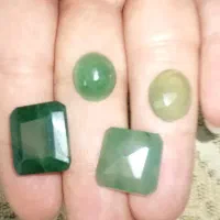 چهار عدد زمرد پنجشیر افغانستان