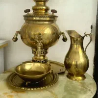 ست سماور زغالی