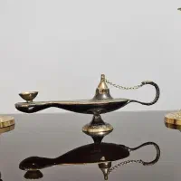 برنجی - چراغ جادو ، شمعدون ،آویز مدل زنگوله