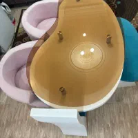 میز دوطبقه طرح لوبیا -شش نفره