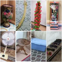 دکور قدیمی قاشق کلمن استکان سینی قوری چاقومبل عسلی|کلکسیون اشیاء عتیقه|قم, حنیف نژاد|دیوار