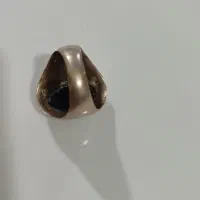 انگشتر قدیمی. نگین مشکی خطی|جواهرات|ماهدشت, |دیوار