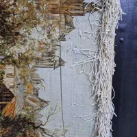 فرش دستباف طرح استاد فرشچیان بید زده|فرش|اصفهان, خرم|دیوار