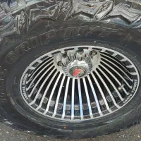 رینگ و لاستیک آفرود رینگ 15درحد صفر|قطعات یدکی و لوازم جانبی|کردکوی, |دیوار