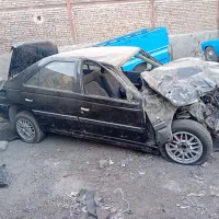 پژو پارس تصادفی