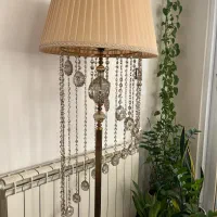 آباژور پایه بلند آویزدار|چراغ خواب و آباژور|ساری, |دیوار