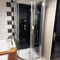 کابین دوش ۸۰ وان جکوزی پارتیشن حمام سونا بخار خشک|لوازم حمام|تهران, کوی بیمه|دیوار