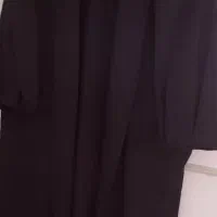 مانتو مشکی واورال وروسری