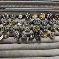 انگشتر وارداتی تمام استیل رنگ ثابت