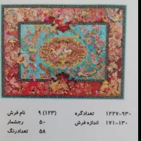 تابلوفرش چله ابریشم