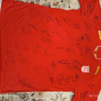 پیراهن تراکتور امضا شده بازیکنان ، سردار ازمون