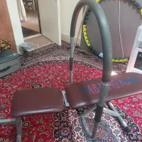 دستگاه دراز و نشست ایرپرو بهمراه حلقه کنار دیوار|تجهیزات ورزشی|فولادشهر, B6|دیوار