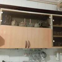 کابینت آشپزخانه و سینک ظرفشویی و هود|آب‌چکان و نظم‌دهنده ظروف|نیشابور, فضل|دیوار