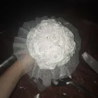 دسته گل عروس|گل مصنوعی|یاسوج, |دیوار