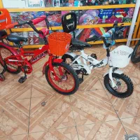 2عدد دوچرخه سایز 12 و 16 دخترانه وپسرانه|دوچرخه، اسکیت، اسکوتر|اصفهان, باغ فدک|دیوار