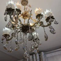 لوستر برنج درحد نو|لوستر و چراغ آویز|پاکدشت, شهرک انقلاب|دیوار