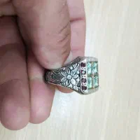 انگشتر نقره موزانایت|جواهرات|تهران, علم و صنعت|دیوار