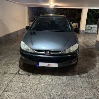 پژو ۲۰۶ تیپ ۲ مدل۸۶ جلو عقب سالم