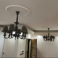 دو عدد لوستر به همراه آباژور