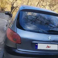 ۲۰۶ مدل ۸۹|خودرو سواری و وانت|بجنورد, |دیوار