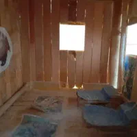 کاردستی ساختمان با چوب بستنی|اسباببازی|ایذه, |دیوار