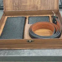 ست مردانه چرم تبریز|کیف، کفش، کمربند|ری, صفاییه (چشمه علی)|دیوار