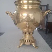 سماور زغالی برنجی