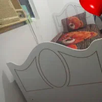 تخت وتشک ورو تختی با دو کشو بزرگ زیر تخت