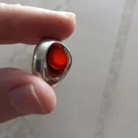 انگشتر نقره عقیق یمنی|کلکسیون اشیاء عتیقه|اسلام‌شهر, شهرک مفیدی|دیوار