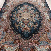 فرش سرمه ای مدل اهورا ۹ متری