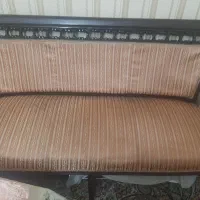 مبل نیم ست مدل رومی   با چوب اصل صنوبر