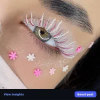 خدمات اکستنشن و لیفت مژه و ابرو و کاشت مژه و آموزش