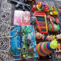 تعدادی اسباب بازی