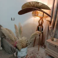 لوسترهای مدرن بانخ رافیا|لوستر و چراغ آویز|آمل, |دیوار