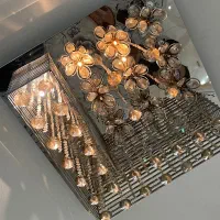 لوستر استیل سقفی سالم