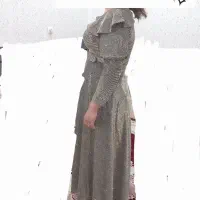 لباس مجلسی زنانه فقط یک مراسم پوشیده شده نونو